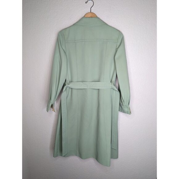 Vintage 70s Puget Sounder Green All Weather Coat by Item House - Picture 3 of 16